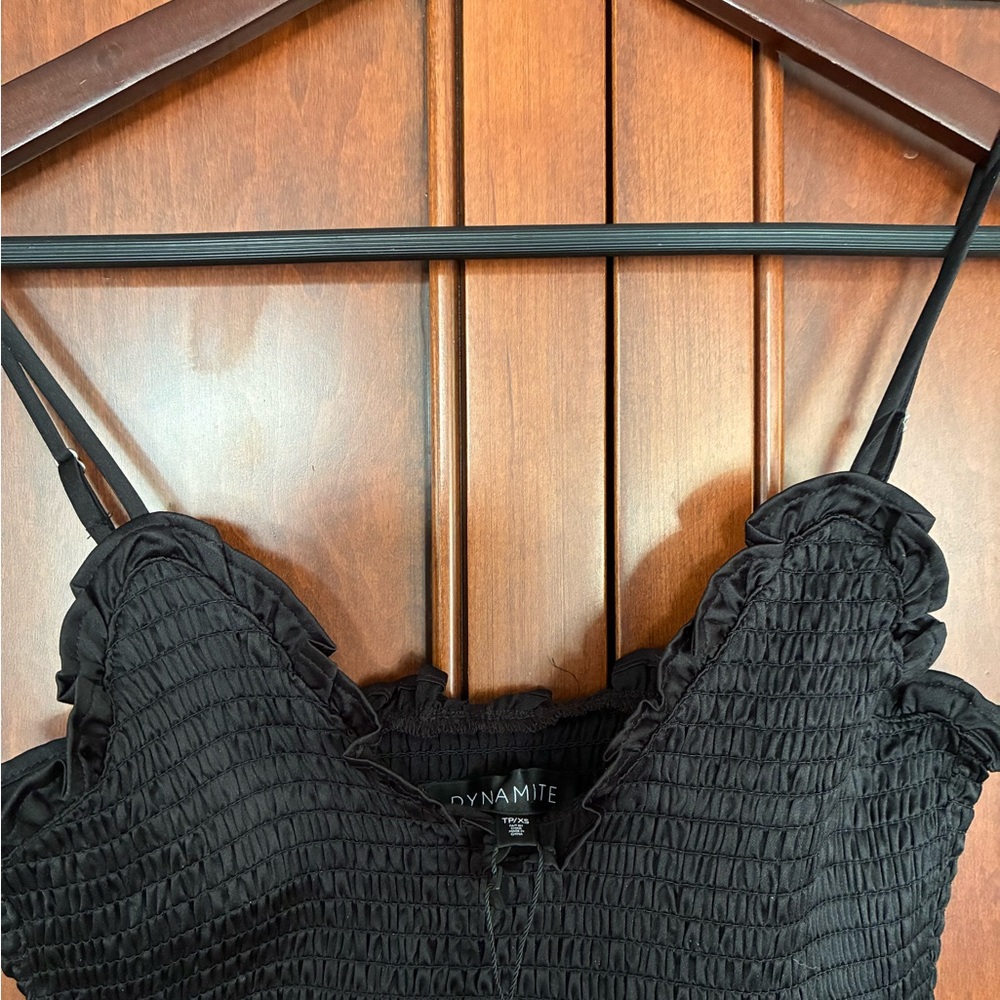 NWT Dynamite All Over Smoked Bodycon Dress - Picture 7 of 7